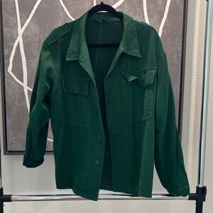 Urban Outfitters Green Utility Jacket